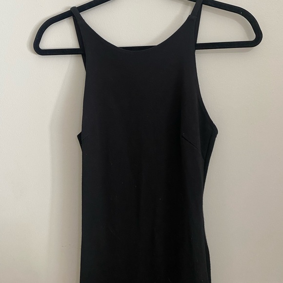 Black Lulus mini bodycon dress. - Picture 5 of 6